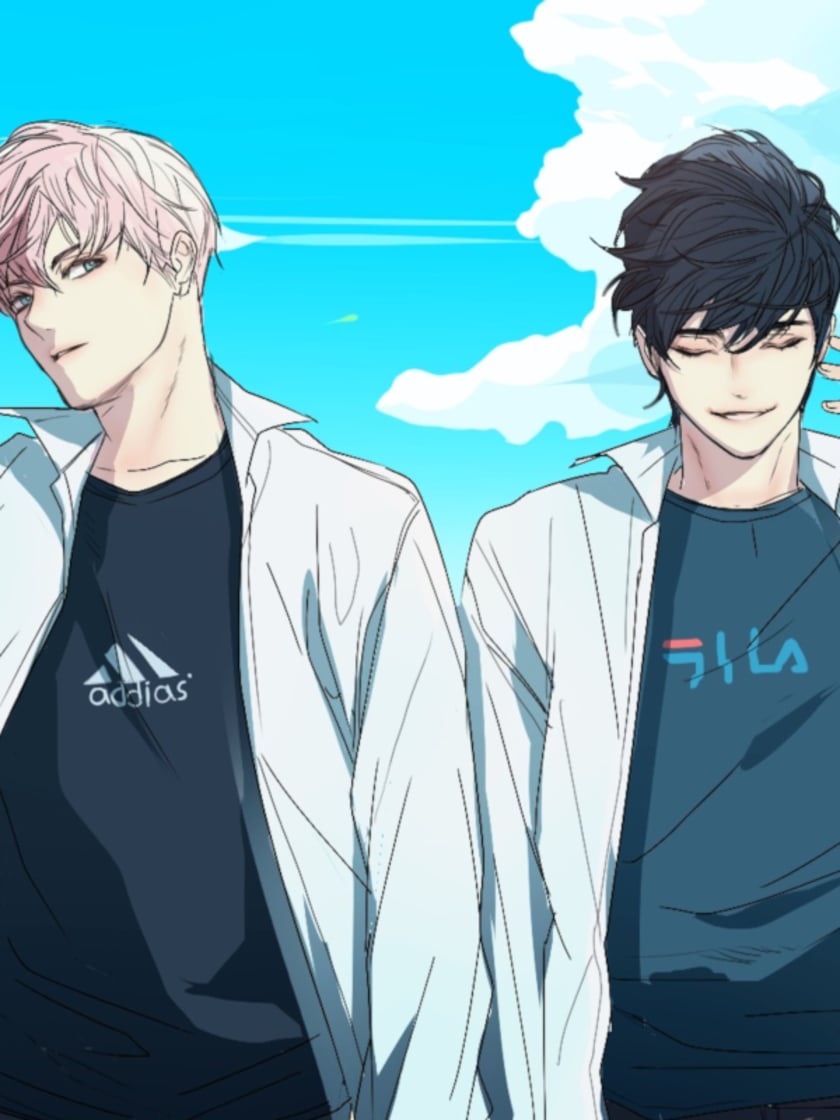 安慰一个男孩的暖心话漫画