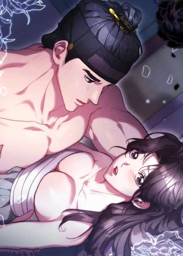 夜闌如墨，銀月凝霜輝漫画